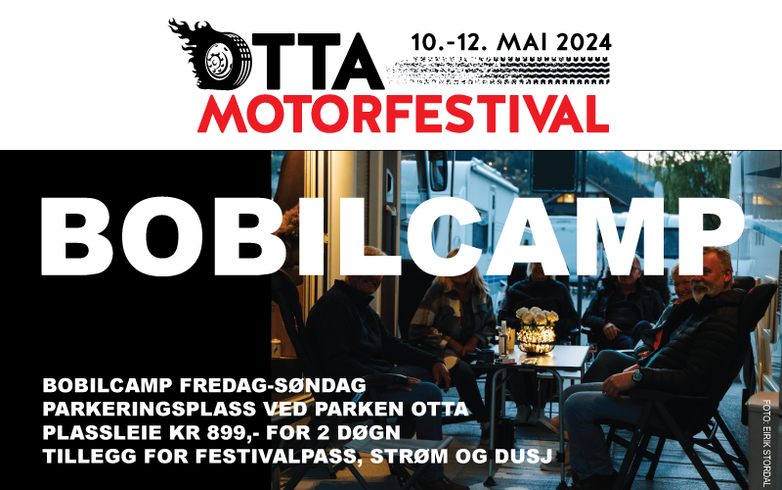 Otta Motorfestival Bobilcamp 2024