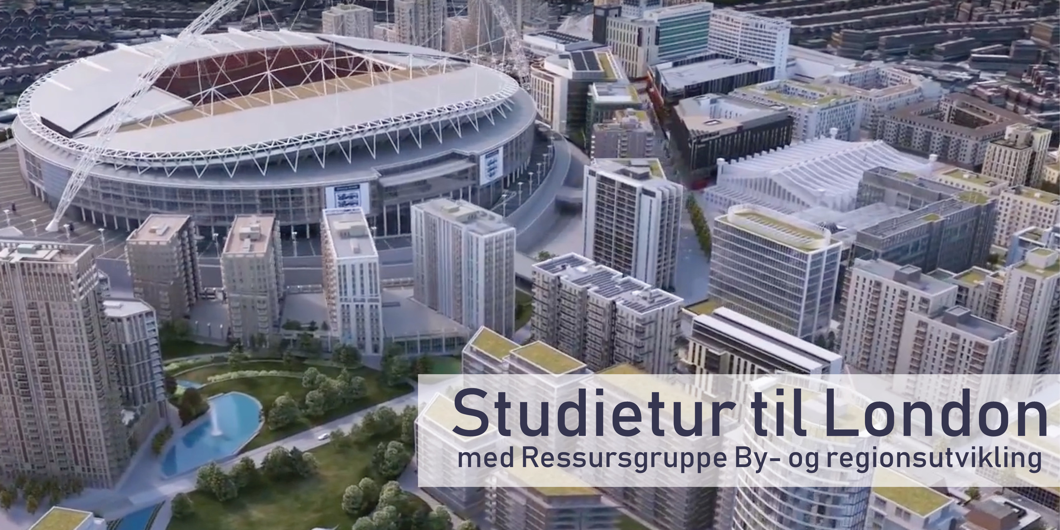 Ressursgruppe By- og regionsutvikling inviterer til studietur