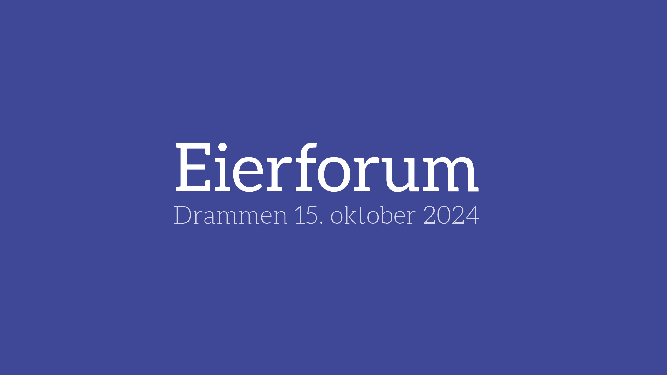 Eierforum