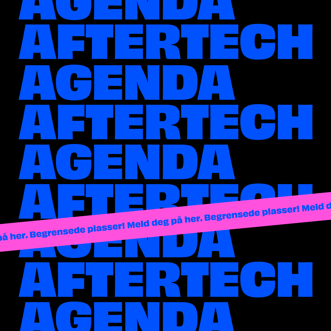 Velkommen til Agenda AfterTech 22.januar