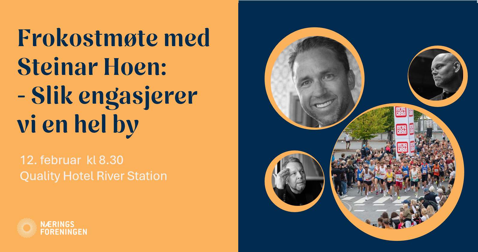 Frokostmøte med Steinar Hoen: - Slik engasjerer vi en hel by