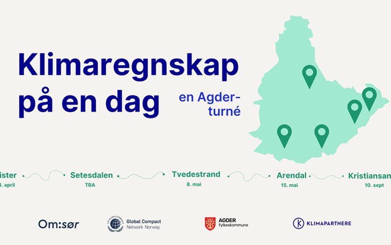 Klimaregnskap på en dag