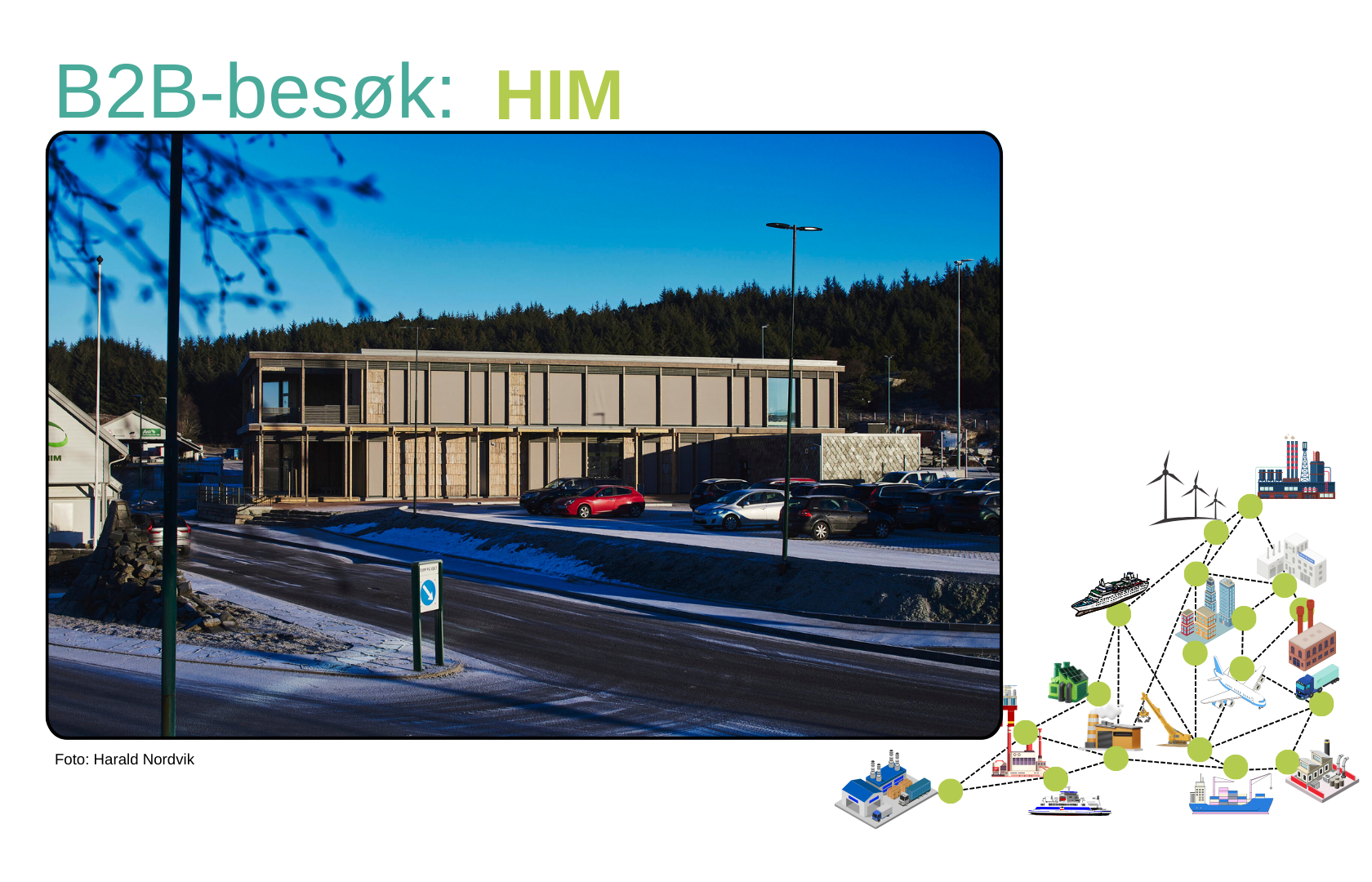 B2B-besøk: HIM; Opplev et banebrytende sirkulært bygg! - FULLTEGNET!