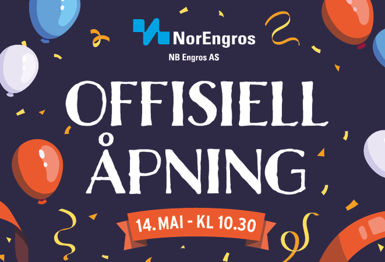 Bli med på offisiell åpning av Norengros nye lokaler
