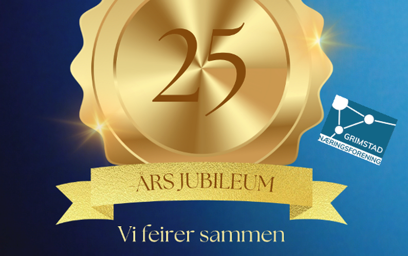 25 år med drivkraft og samarbeid – bli med på jubileumsfesten - NB! Ny Dato!