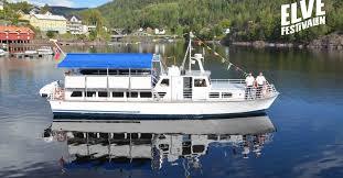 Elvecruise og guidet tur med MS Drammen og Drammen Guideforening