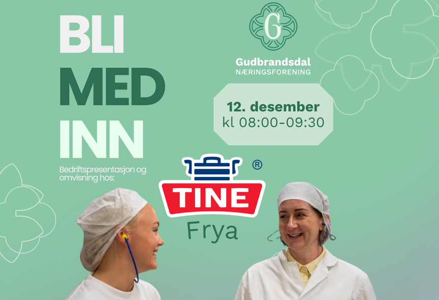 BLI MED INN: Tine Frya