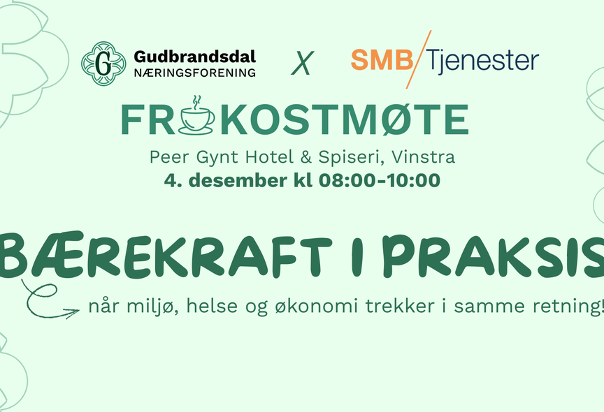 Frokostmøte: Bærekraft i praksis!