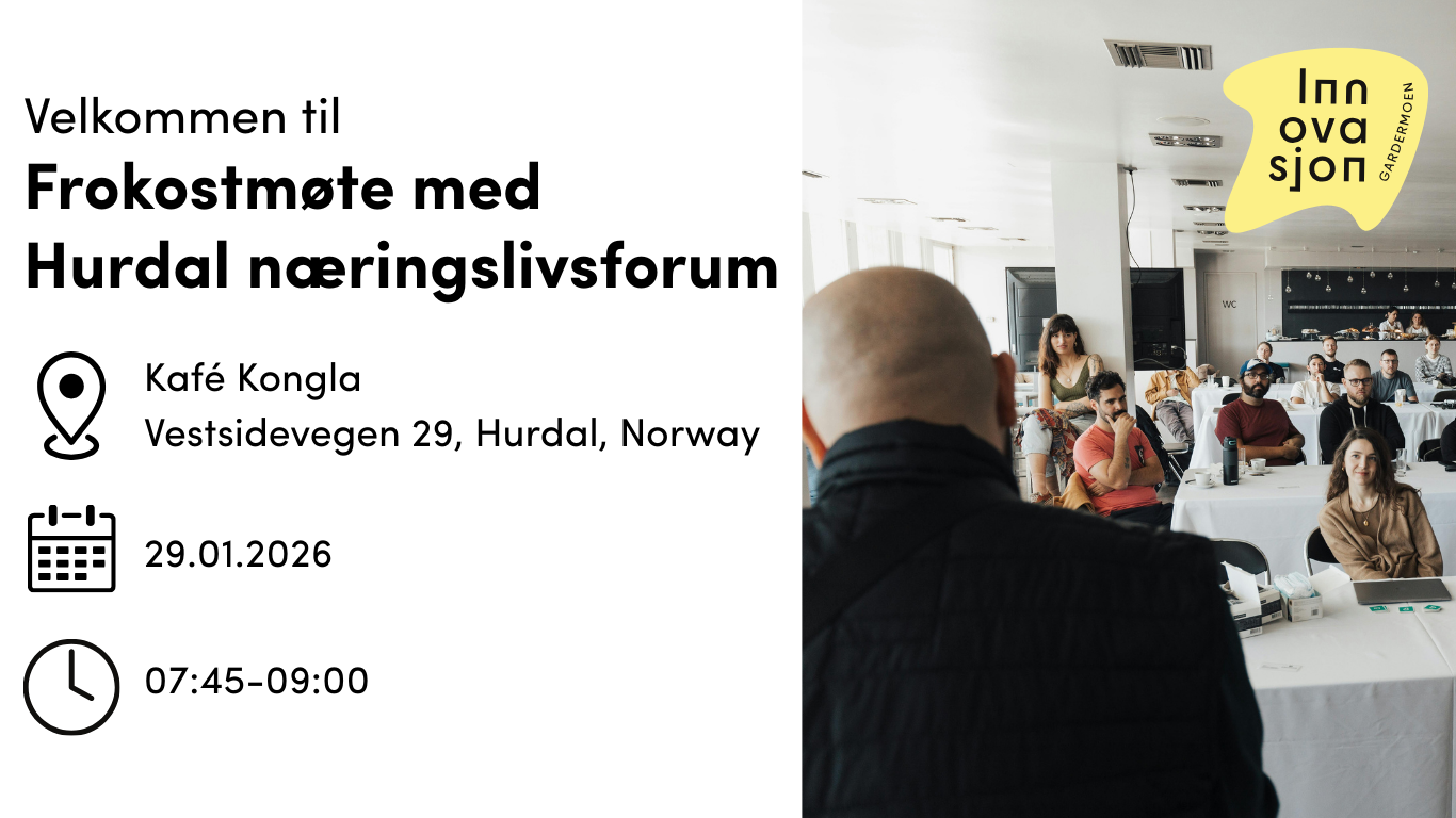 Frokostmøte med Hurdal Næringslivsforum