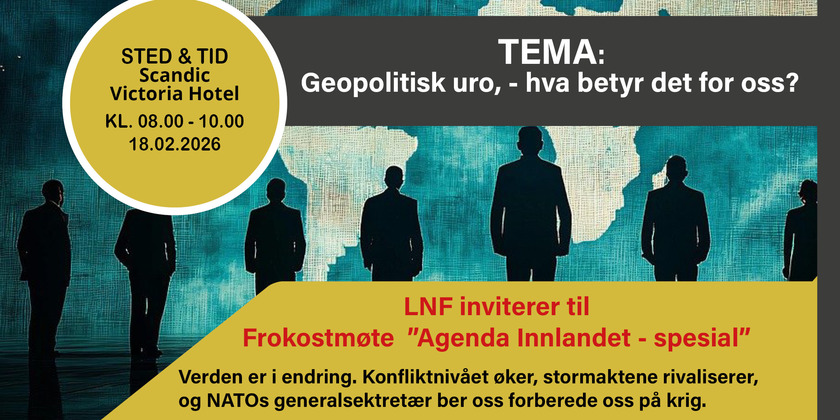 Frokostmøte - dagen før dagen!