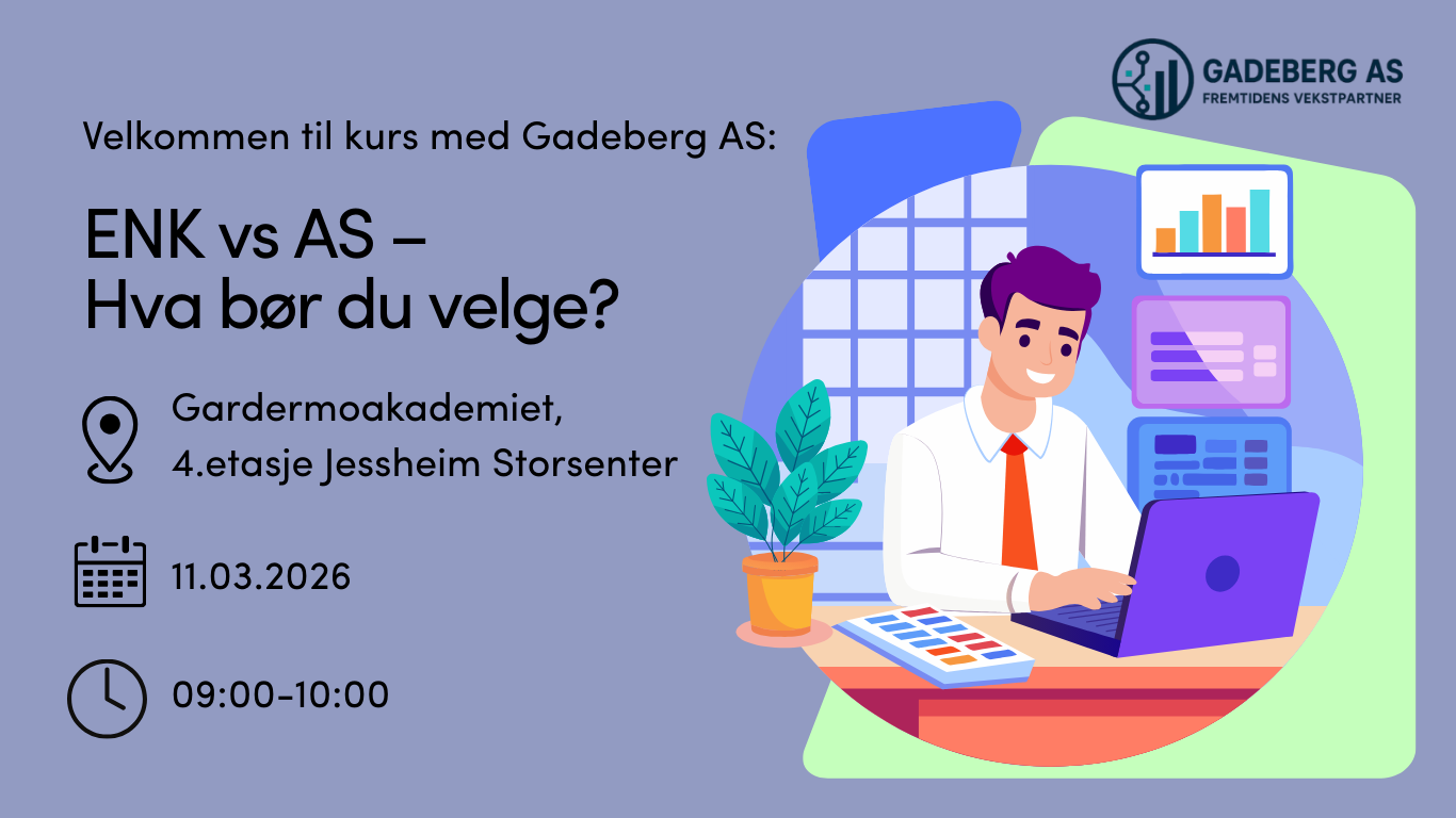 ENK vs AS – Hva bør du velge?