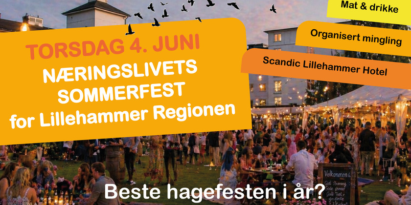 Sommerfest for næringslivet i Lillehammer-regionen