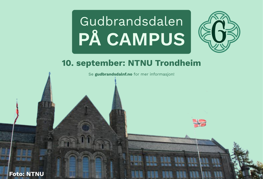 Gudbrandsdalen på campus: NTNU Trondheim