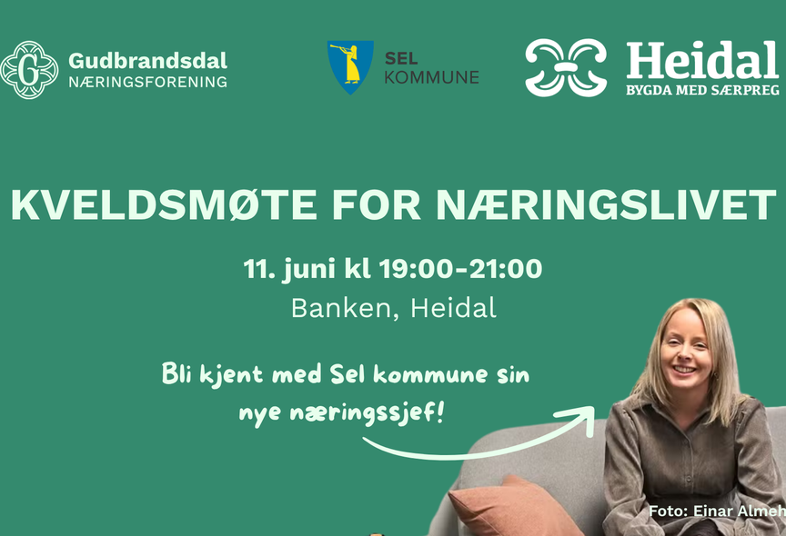 Kveldsmøte for næringslivet i Heidal