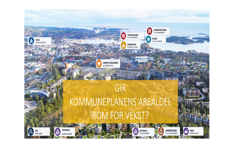 Gir kommuneplanens Arealdel rom for vekst?