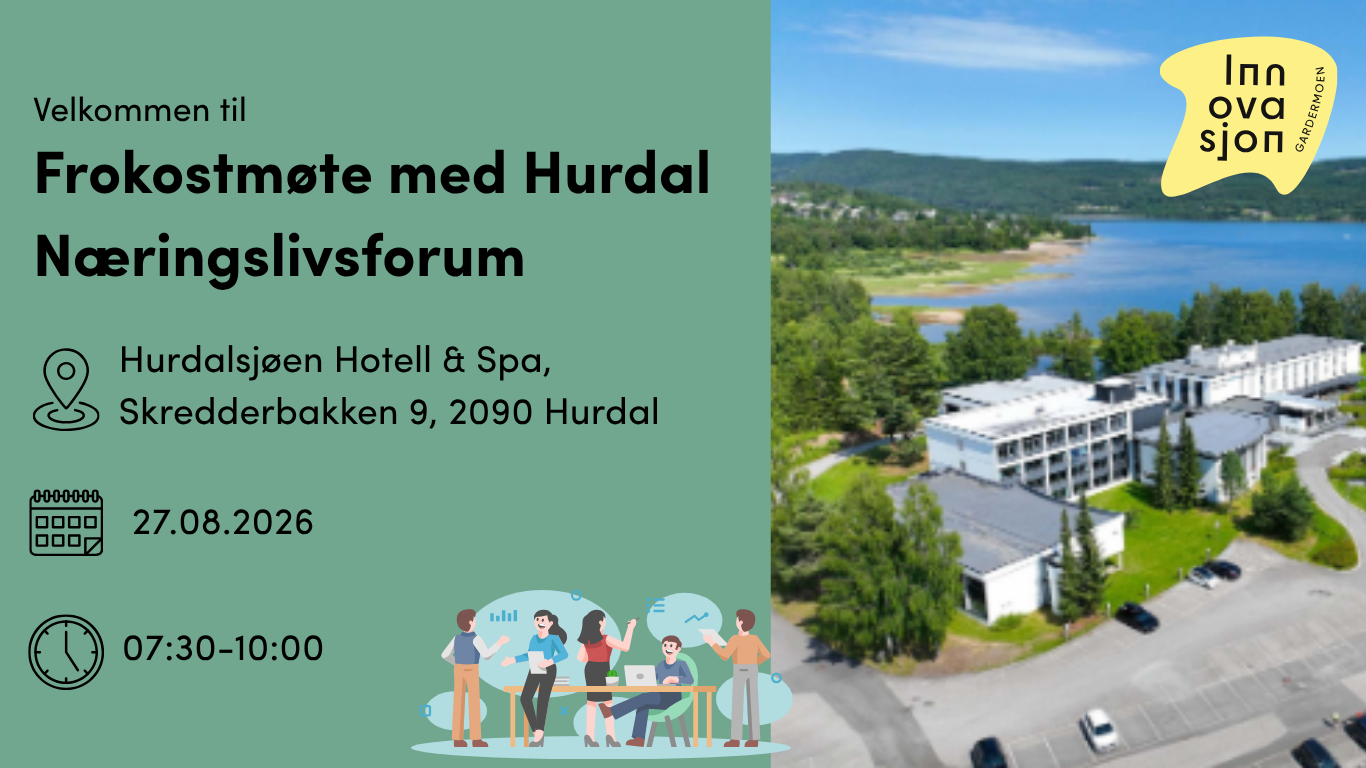 Frokostmøte med Hurdal Næringslivsforum