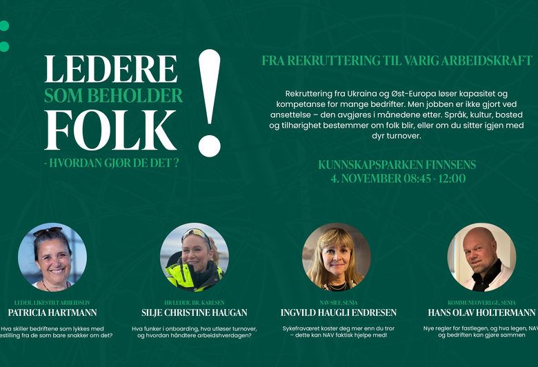 Ledere som beholder folk - hvordan gjør de det?