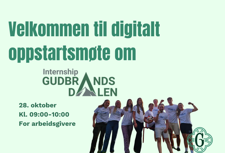 Oppstartsmøte Internship Gudbrandsdalen 2027