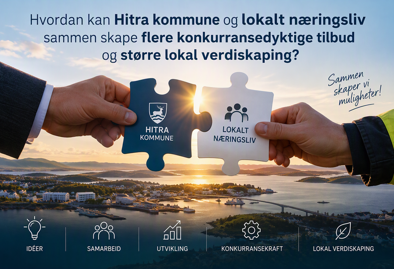 Hvordan kan Hitra kommune og lokalt næringsliv sammen skape flere konkurransedyktige tilbud og større lokal verdiskaping?